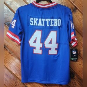 Ladies Nike Cam Skattebo #44 Royal New York Giants